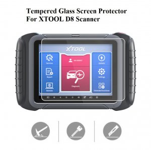 Tempered Glass Screen Protector Cover for XTOOL D8 Scan Tool